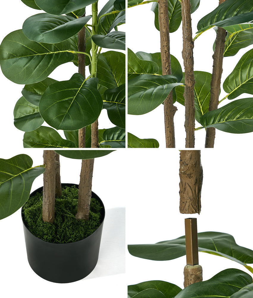 Tall Faux Fiddle Leaf Fig Tree