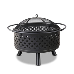 Fire Pit Bbq Grill 76Cm