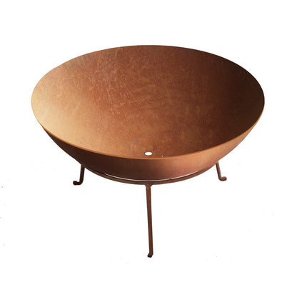 Fire Pit Cast Iron Rustic 70Cm