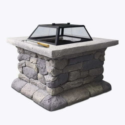 Fire Pit Table Square 55Cm