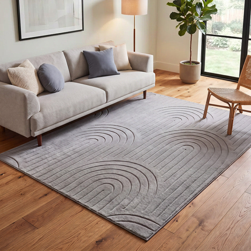 Grey rug 160x230cm