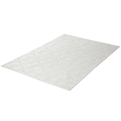 Cream rug 200x290cm, rear view