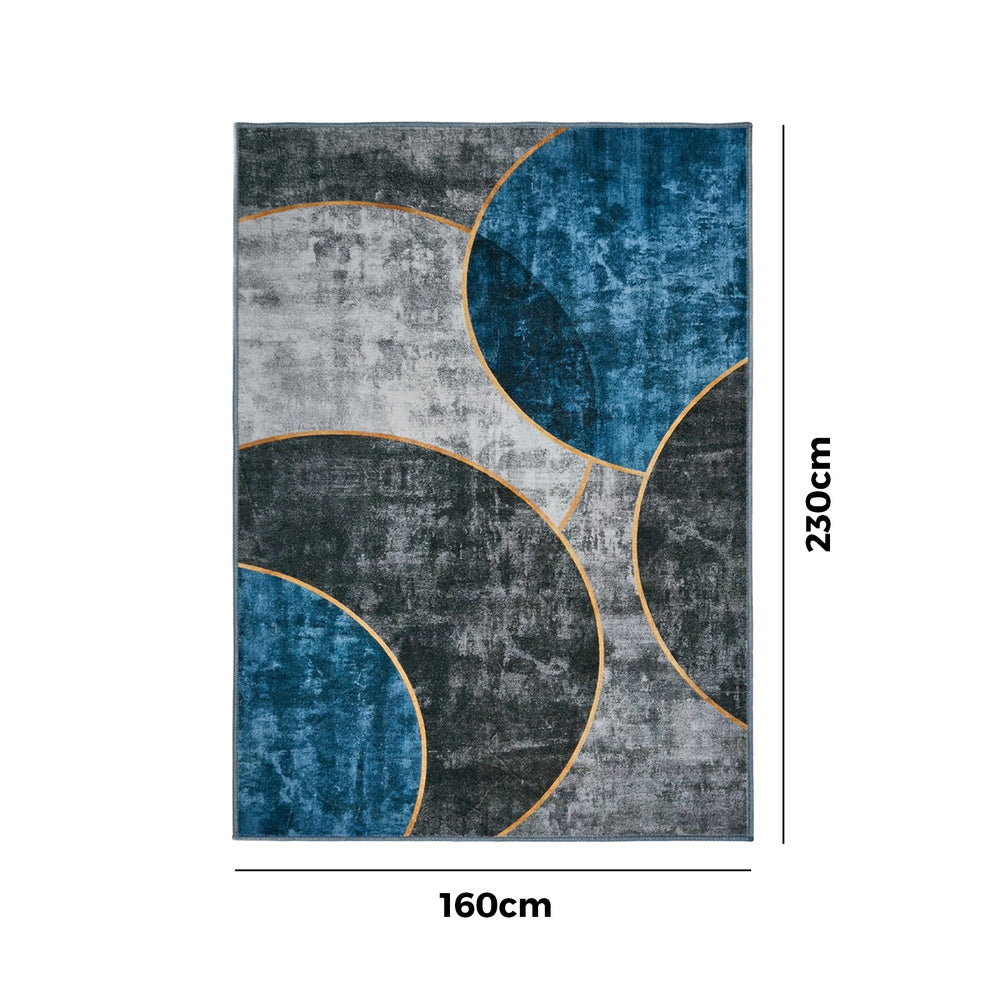 Geometric Washable Area Rug 160x230cm | HomeAndLiving