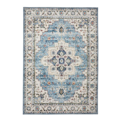 Blue Persian Rug Washable 160x230cm | HomeAndLiving
