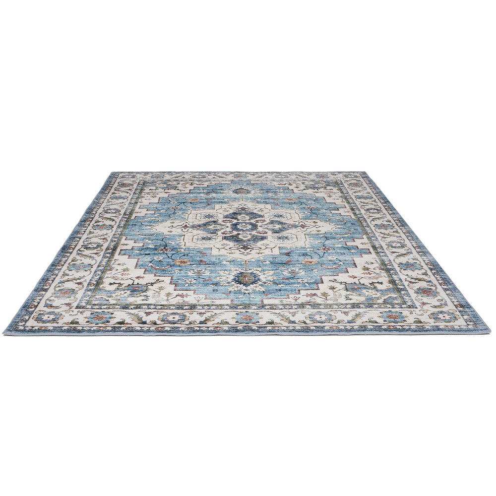 Blue Persian Rug Washable 160x230cm | HomeAndLiving