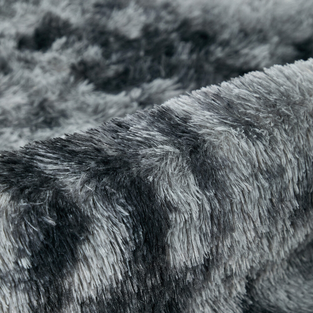 Grey Gradient Shaggy Rug 200x290cm | HomeAndLiving