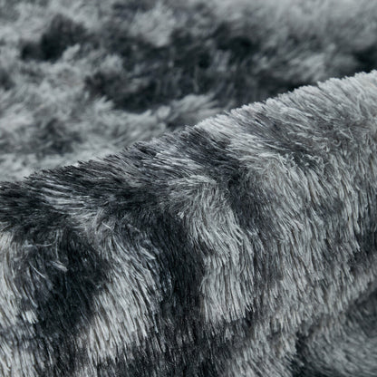 Grey Gradient Shaggy Rug 200x290cm | HomeAndLiving