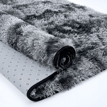 Grey Gradient Shaggy Rug 200x290cm | HomeAndLiving