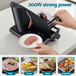 Electric Meat Slicer 200W Stainless Steel Blade | HomeAndLiving