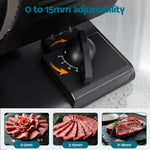 Electric Meat Slicer 200W Stainless Steel Blade | HomeAndLiving