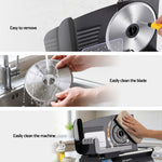 Electric Meat Slicer 200W Stainless Steel Blade | HomeAndLiving