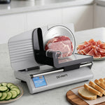 Electric Meat Slicer 200W Stainless Steel Blade | HomeAndLiving