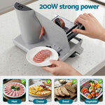 Electric Meat Slicer 200W Stainless Steel Blade | HomeAndLiving
