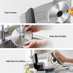 Electric Meat Slicer 200W Stainless Steel Blade | HomeAndLiving