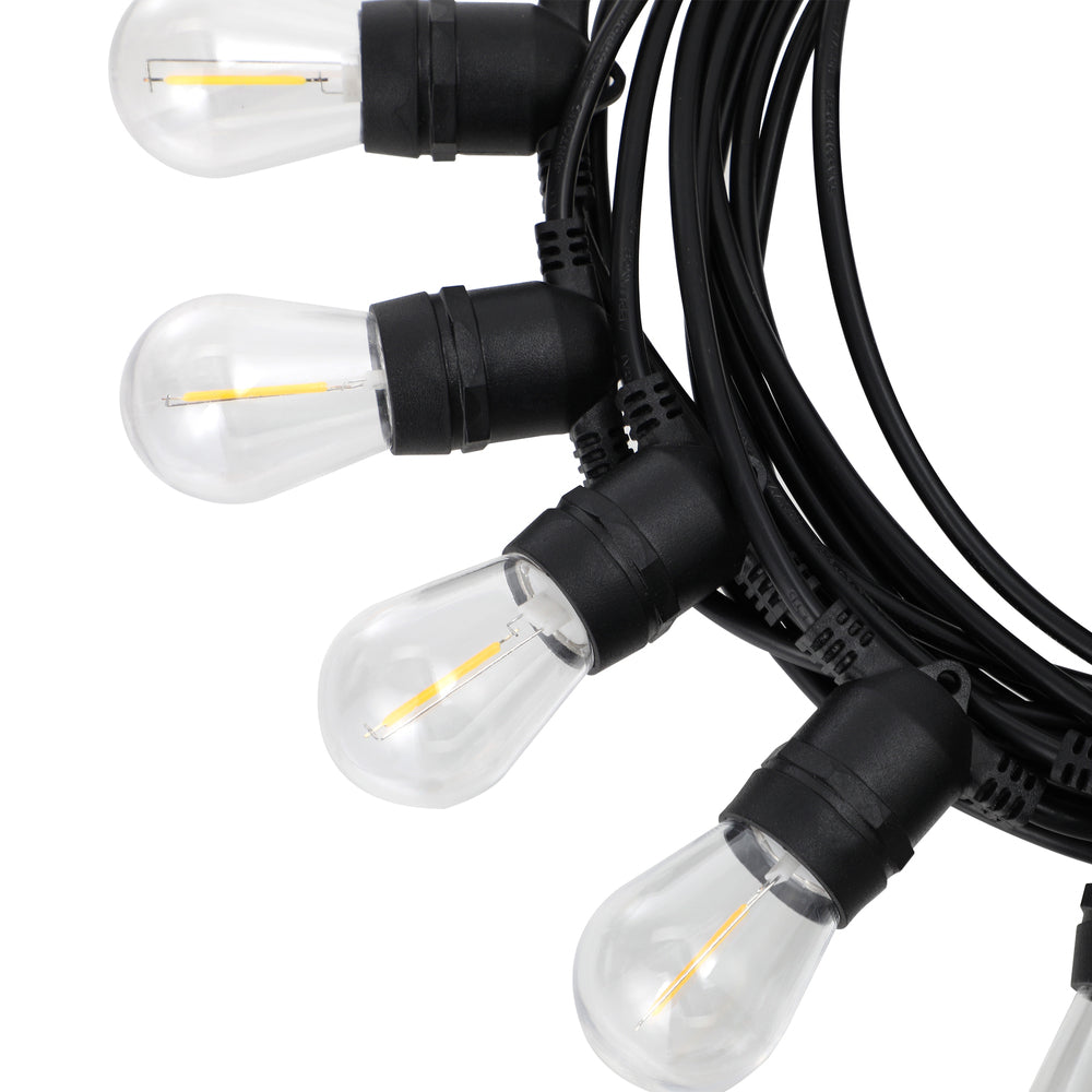 20M LED Festoon String Lights Waterproof