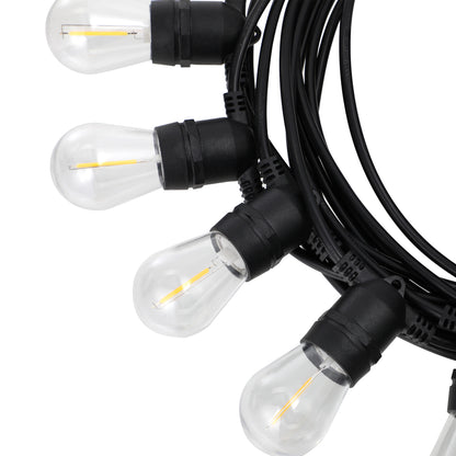 20M LED Festoon String Lights Waterproof