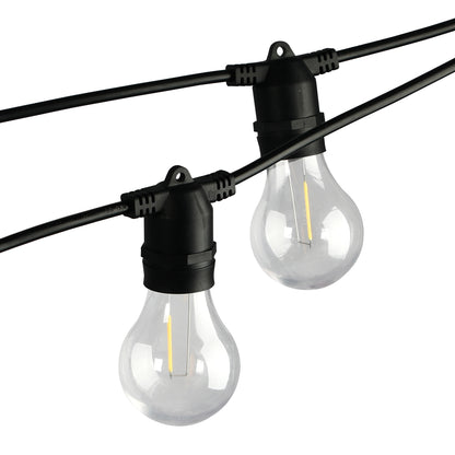 20M Solar Festoon String Lights LED Christmas Waterproof