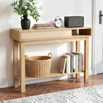 Console Table Hallway Drawer Shelf 100cm | HomeAndLiving