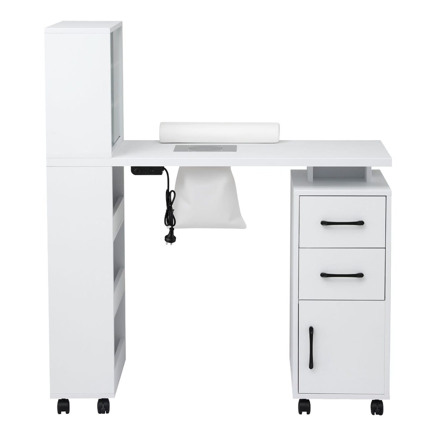 Manicure Table With Dust Collector 106x41.5x121cm