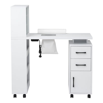 Manicure Table With Dust Collector 106x41.5x121cm