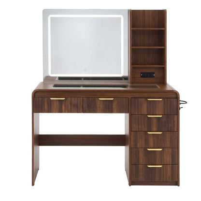 Dressing Table Vanity Desk 120x39.5x143.5cm