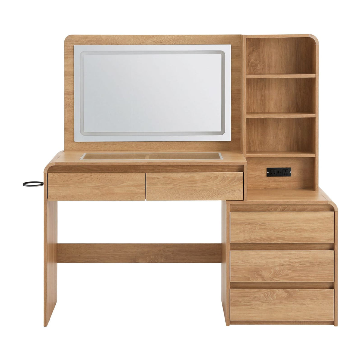 Dressing Table Vanity Desk 140x39.5x138cm