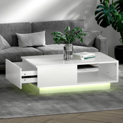 Coffee Table Led Lights White