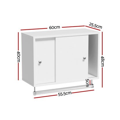 Bathroom Storage Cabinet Wall Mounted Cupboard Vanity Medicine Organiser