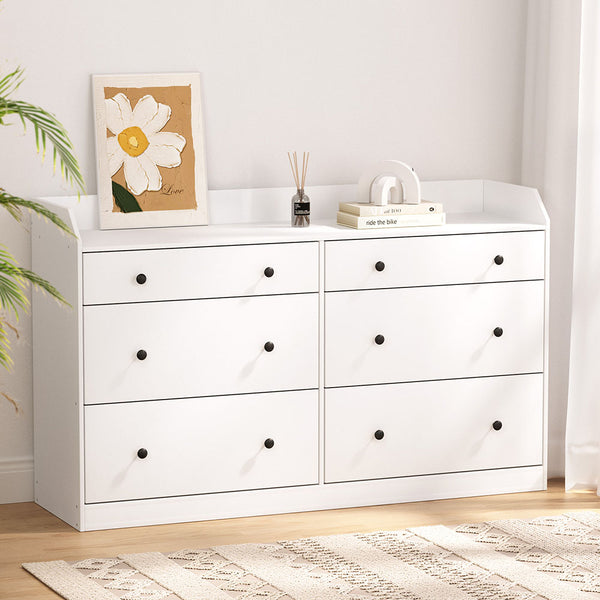  6 Chest Of Drawers - Pete White
