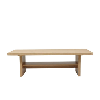 Coffee Table 110cm 2-Tier Storage Shelf | HomeAndLiving - 4