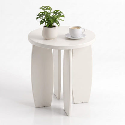 Round Coffee Table High Gloss 40x45cm