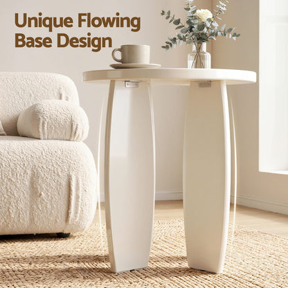 Round Coffee Table High Gloss 40x45cm