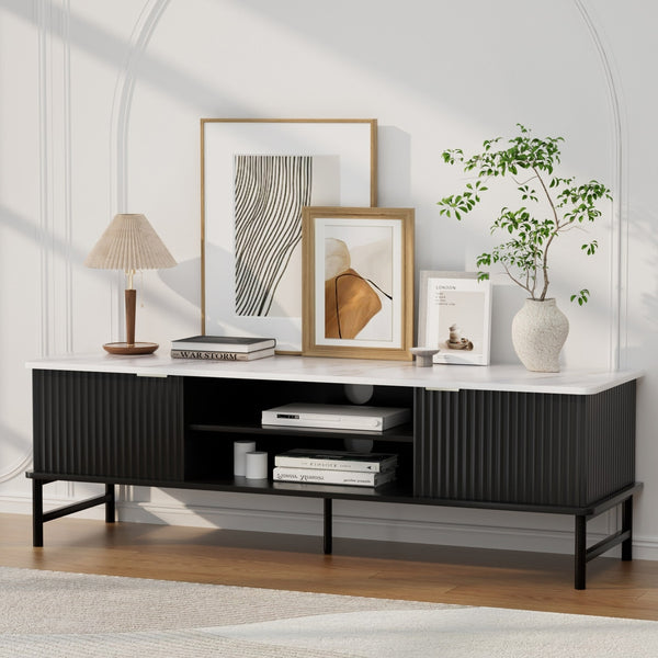  Tv Cabinet Entertainment Unit Stand Storage 140Cm