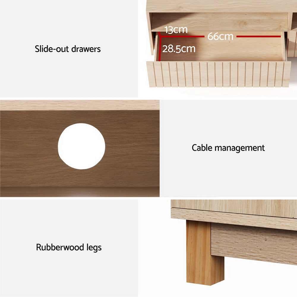 Tv Cabinet Entertainment Unit Stand 150Cm
