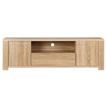 180cm Pine TV Unit Entertainment Cabinet | Home & Living
