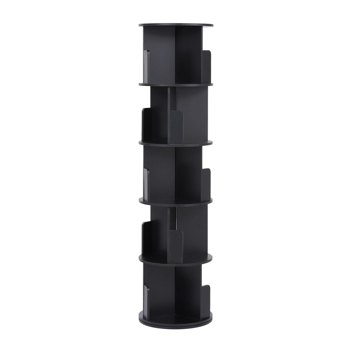 Round Bookshelf Display Stand 40x40x159cm
