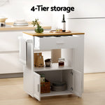 Kitchen Island Trolley Rolling Serving Cart