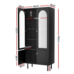 Buffet Sideboard Cupboard Cabinet Black