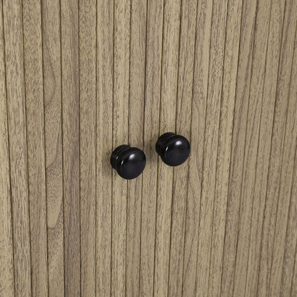 Buffet Sideboard Cupboard Cabinet Sliding Doors Storage