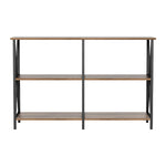 Console Table 120Cm 3-Tier Walnut Xiah