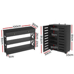 Shoe Cabinet Console Table Set Charging Station | HomeAndLiving
