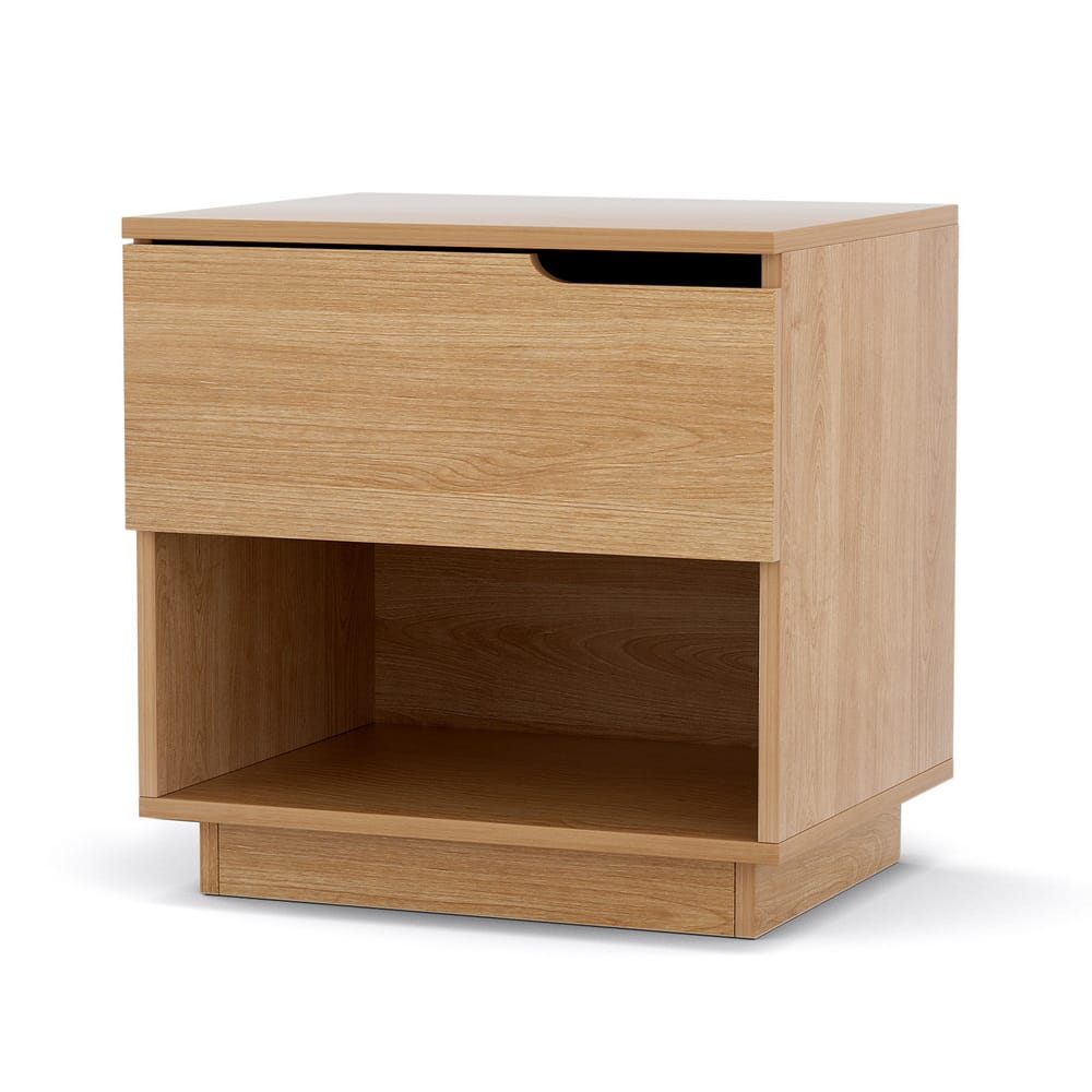 Bedside Table With Drawer 48x40x48.5cm