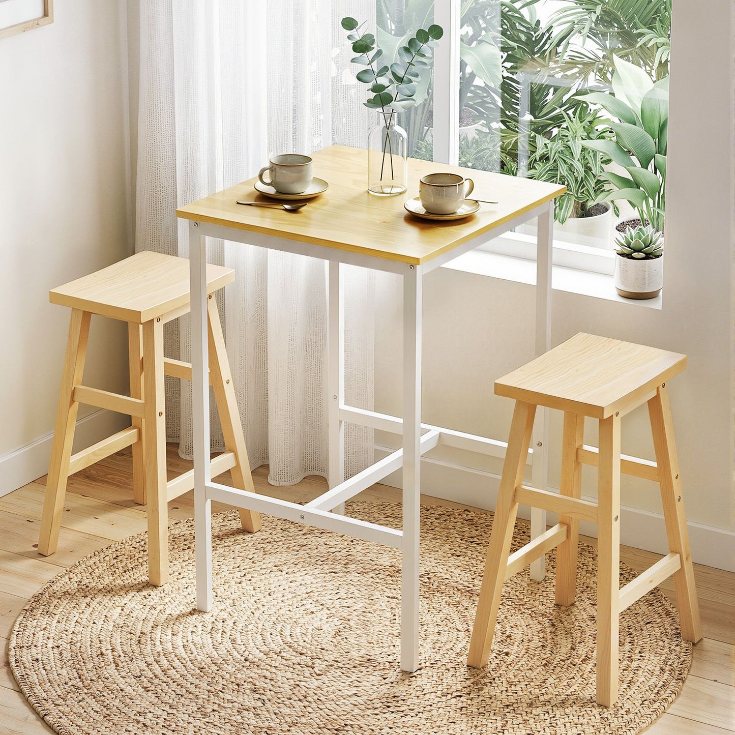 Bar Table Counter Height 60x92cm Pine | HomeAndLiving