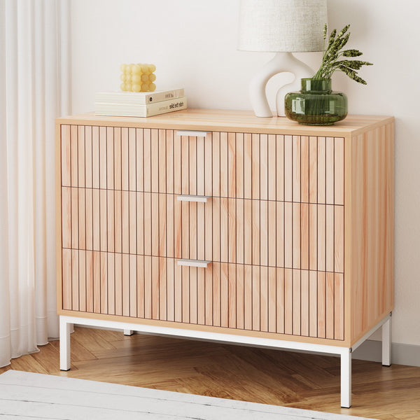  3 Chest of Drawers  - Pine