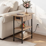 Flip-Top Side Table Charging Station 60cm | HomeAndLiving