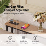 Console Table Charging Station Hallway Slim | HomeAndLiving