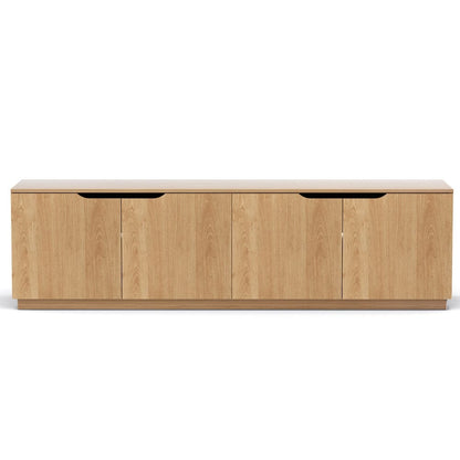 Pine Tv Unit Storage Cabinet 180x40x50cm