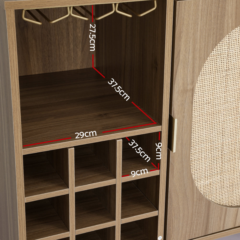 Buffet Sideboard With Wine Rack - Anya