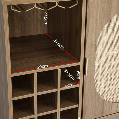 Buffet Sideboard With Wine Rack - Anya