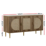 Stylish Rattan Buffet Sideboard Storage Cabinet for Dining Room